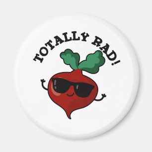 Íman Radical de Veggie, Totalmente Rad, Pun
