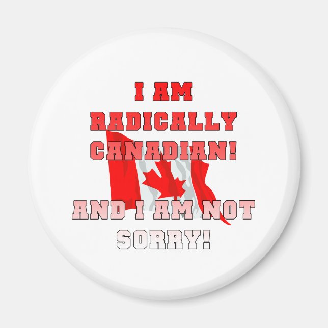 Íman Radicalmente Canadense (Frente)