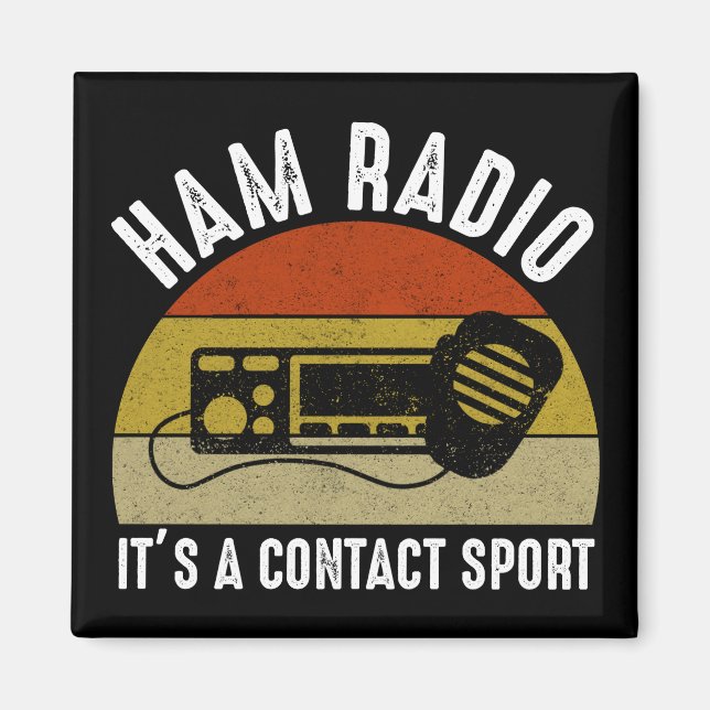 Íman Rádio Ham - É um Esporte de Contato (Frente)