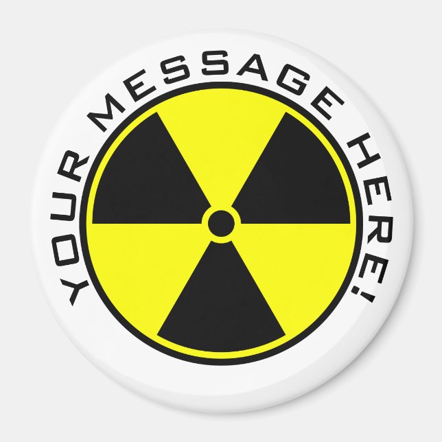 Íman Radioatividade (Frente)