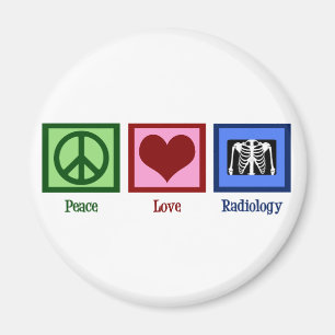 Íman Radiologia do amor da paz