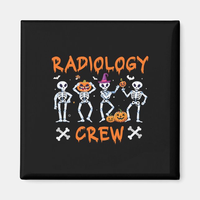Íman Radiologia do Halloween outono Rad Tech X ray Tec (Frente)