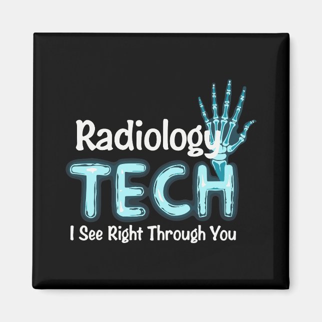 Íman Radiologia Tech Humor X Ray (Frente)
