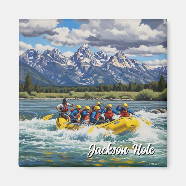 Íman Rafando em Jackson Hole Wyoming (Frente)