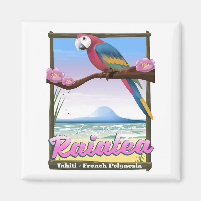Íman Raiatea Ilhas da Sociedade,Taiti,Polinésia Frances (Frente)