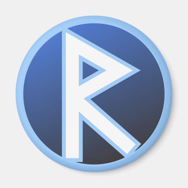 Íman Raido Ride Rune (Frente)