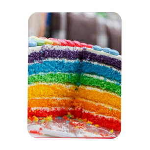 ÍMAN RAINBOW CAKE FLEXIBLE MAGNET