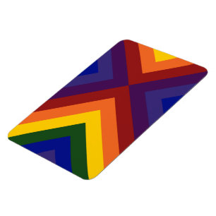 Íman Rainbow Chevrons