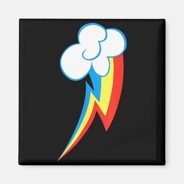Íman Rainbow Dash Cuties Mark  (Frente)