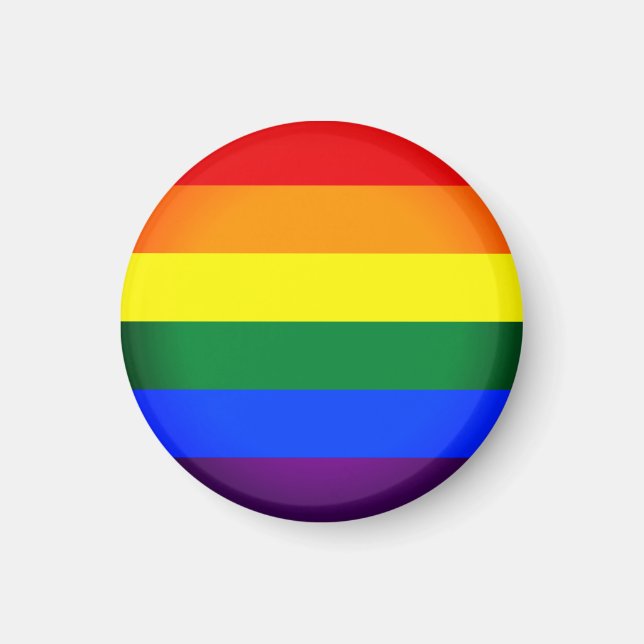 Íman Rainbow Flag & Pride Rainbow / LGBT comunidade Mag (Frente)