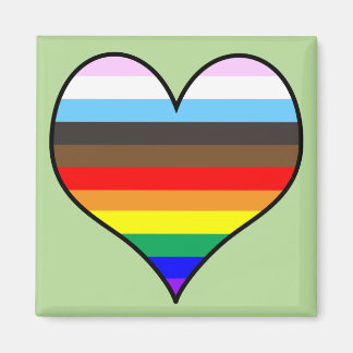 Íman Rainbow Heart