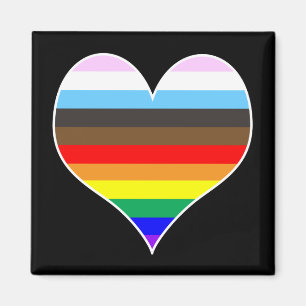Íman Rainbow Heart