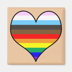 Íman Rainbow Heart