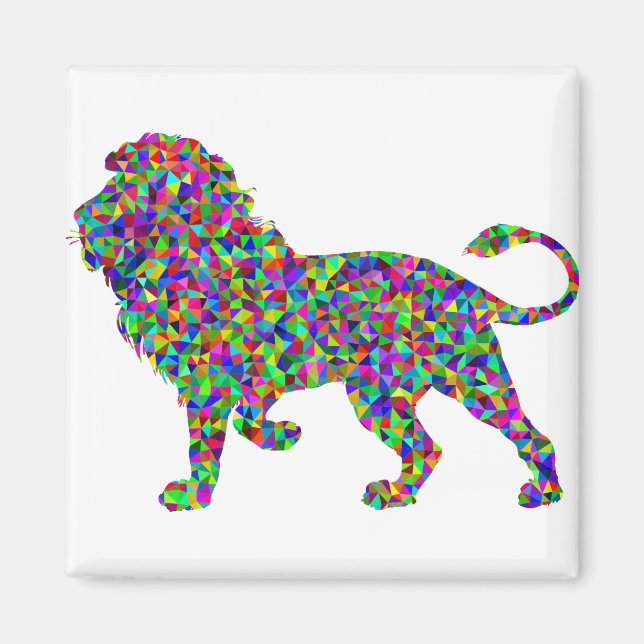 Íman Rainbow Lion (Frente)