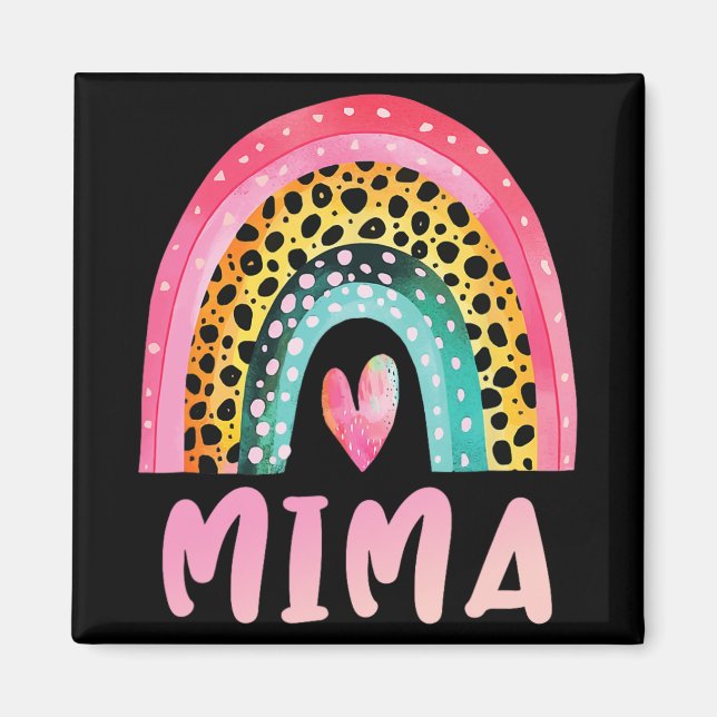 Íman Rainbow Madre#39; #39;s Dia de Amor Engraçado (Frente)