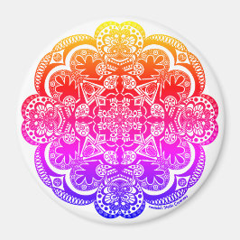 Íman Rainbow Mandala