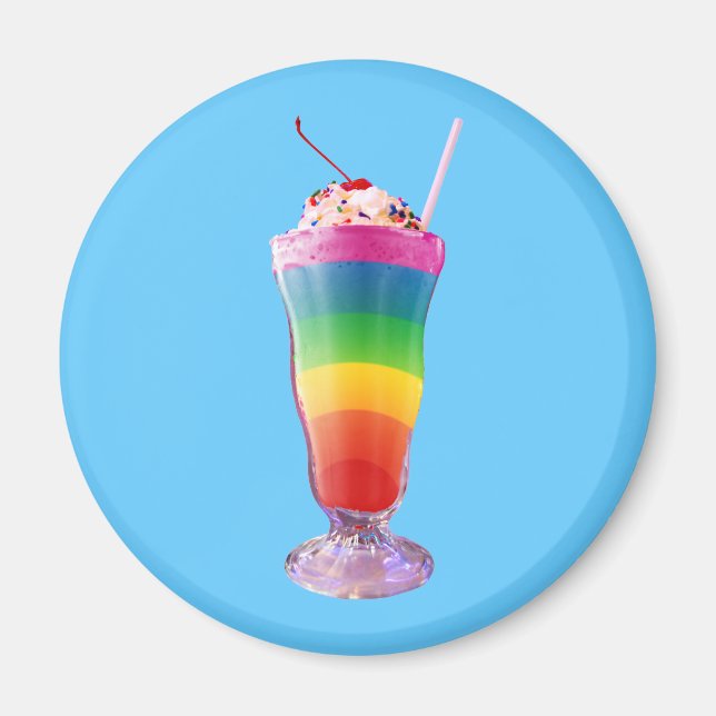 Íman Rainbow Milkshake (Frente)
