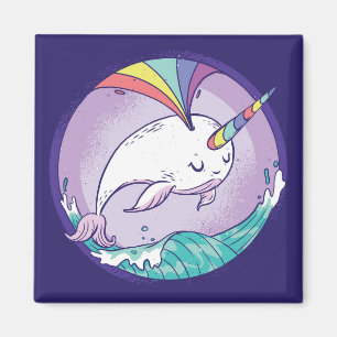 Íman Rainbow Narwhal