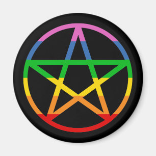 Íman Rainbow Pentacle