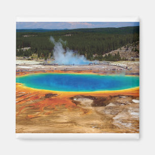 ÍMAN RAINBOW POND EM YELLOWSTONE