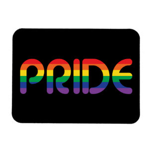 Íman Rainbow Pride Balloon Letters