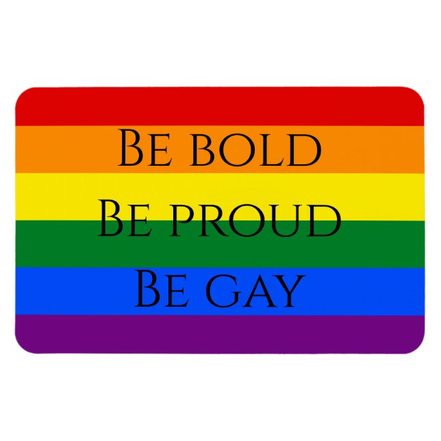 Íman Rainbow Pride Magnet (Horizontal)