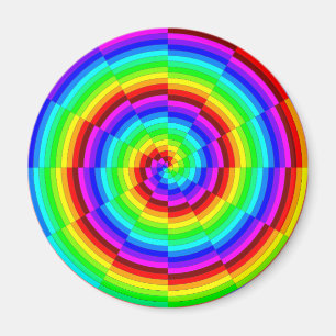 Íman Rainbow Spiral por Kenneth Yoncich