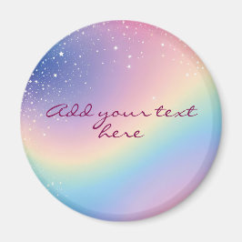 Íman Rainbow Unicorn Glitter