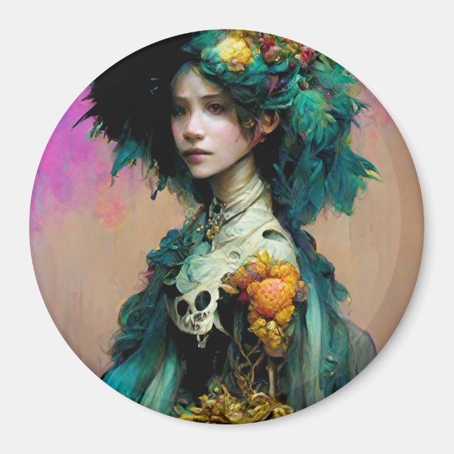 Íman Rainbow Urchin 2 Fantasy Sci-Fi (Frente)