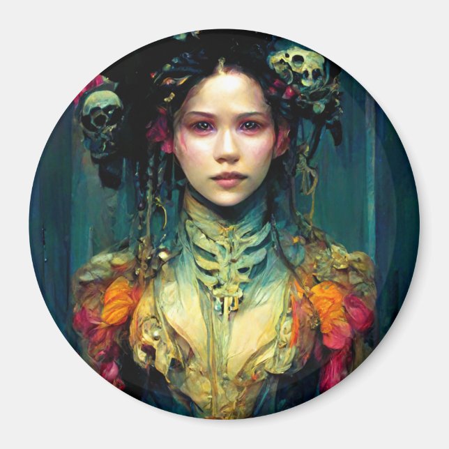 Íman Rainbow Urchin Fantasy Sci-Fi (Frente)