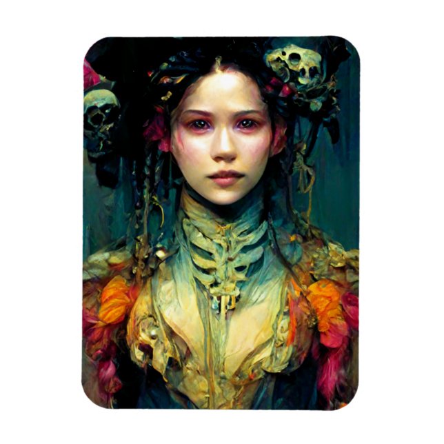 Íman Rainbow Urchin Fantasy Sci-Fi (Vertical)