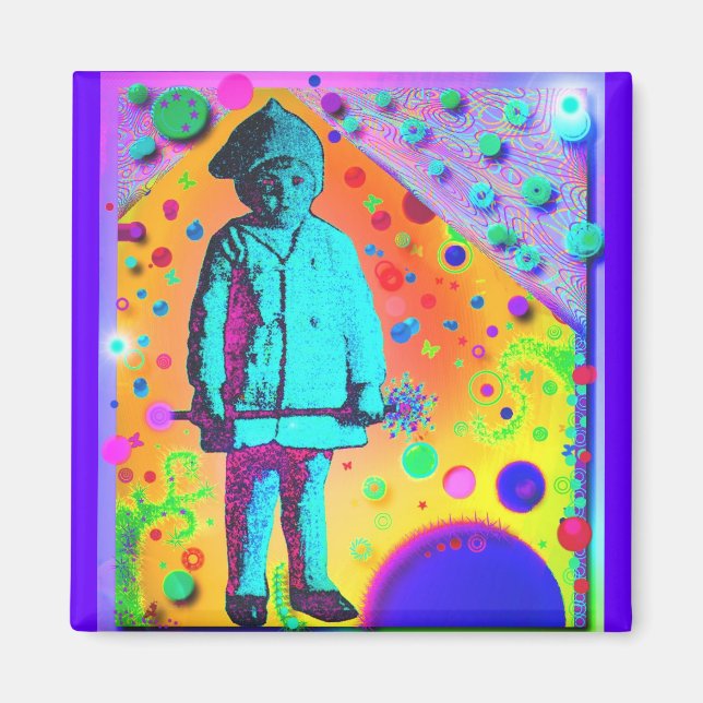 Íman Rainbows de Q ! magNEAT-O (Frente)