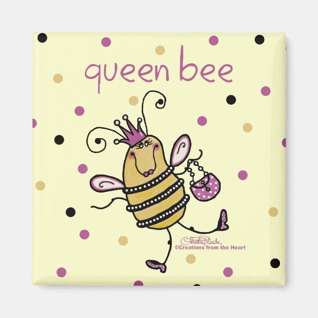 Íman Rainha Bee (Frente)