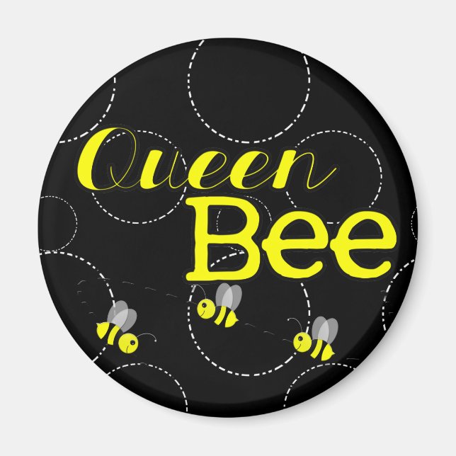 Íman Rainha Bee Magnet (Frente)