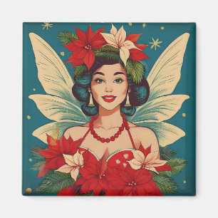 Íman Rainha da Beleza do Natal Tropical de Retro