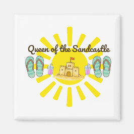 Íman Rainha da Diversão de Verão do Castelo de Areia Ím