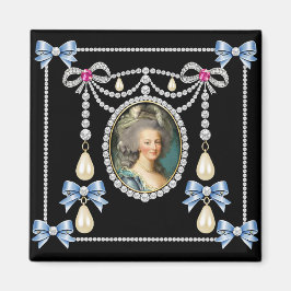 Íman Rainha da França inspirada em Marie Antoinette 