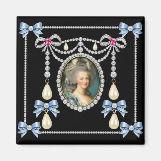 Íman Rainha da França inspirada em Marie Antoinette