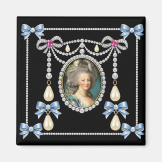 Íman Rainha da França inspirada em Marie Antoinette em