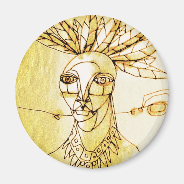 Íman rainha da palma (Frente)