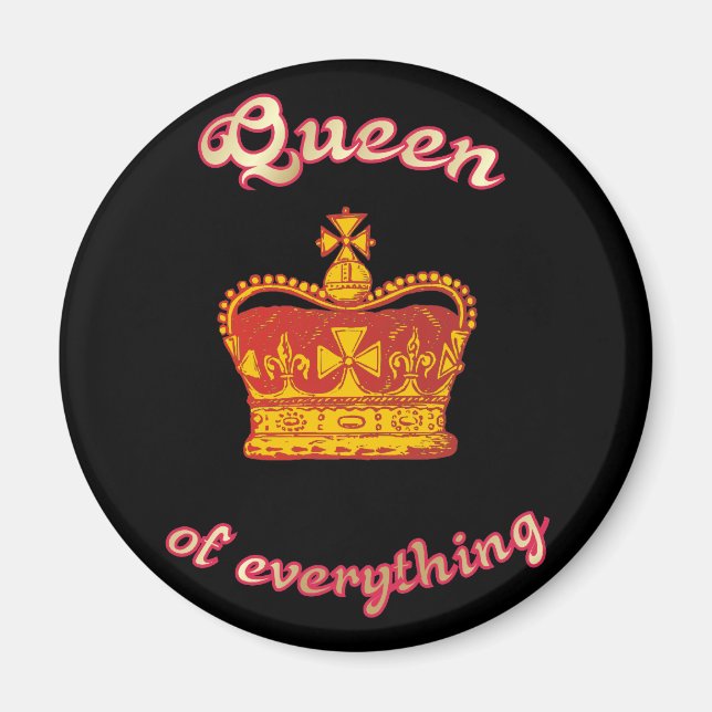 Íman Rainha de inglaterra of everything (Frente)