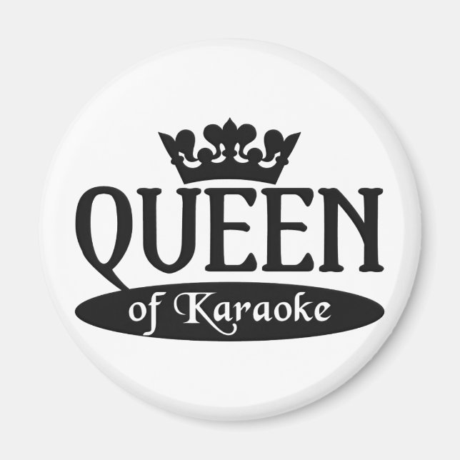 Íman Rainha de Karaoke (Frente)
