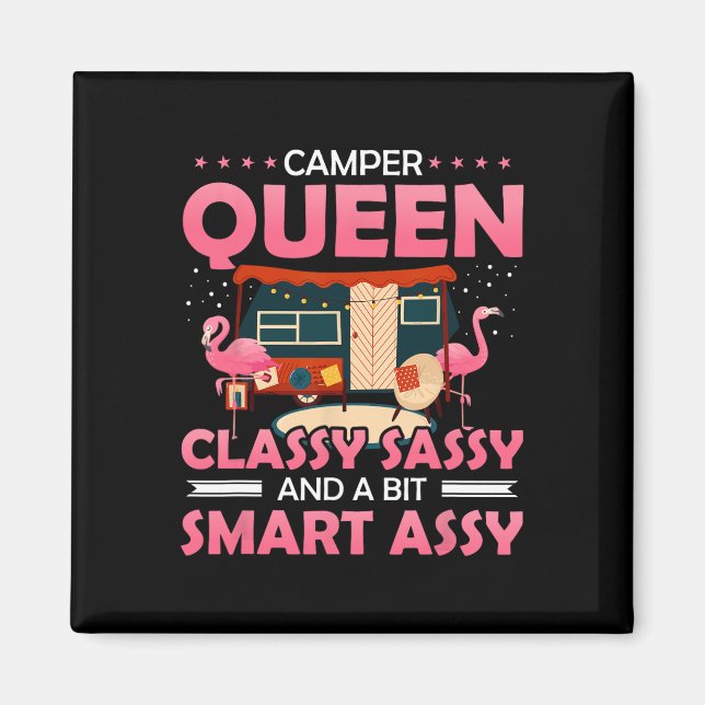 Íman Rainha do Acampamento Cly Sy E Um Pouco Inteligent (Frente)