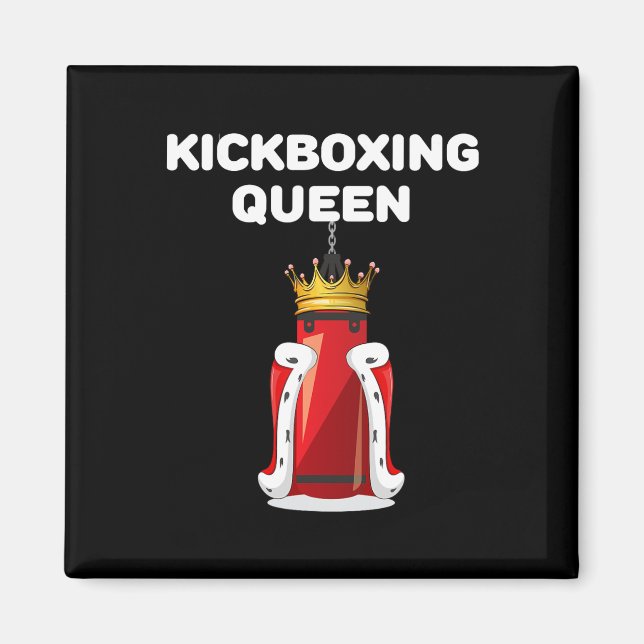 Íman Rainha do Kickboxing Garotas Kickboxing Mulheres K (Frente)