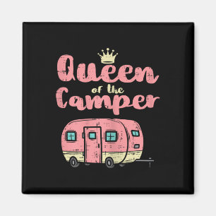 Íman Rainha Do Reboque Camper Fofo Caravana Trailer