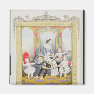 Íman Rainha e Príncipe Albert em casa