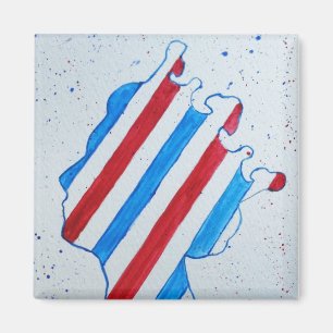 Íman Rainha Elizabeth II Jubilee Platinum Reino Unido