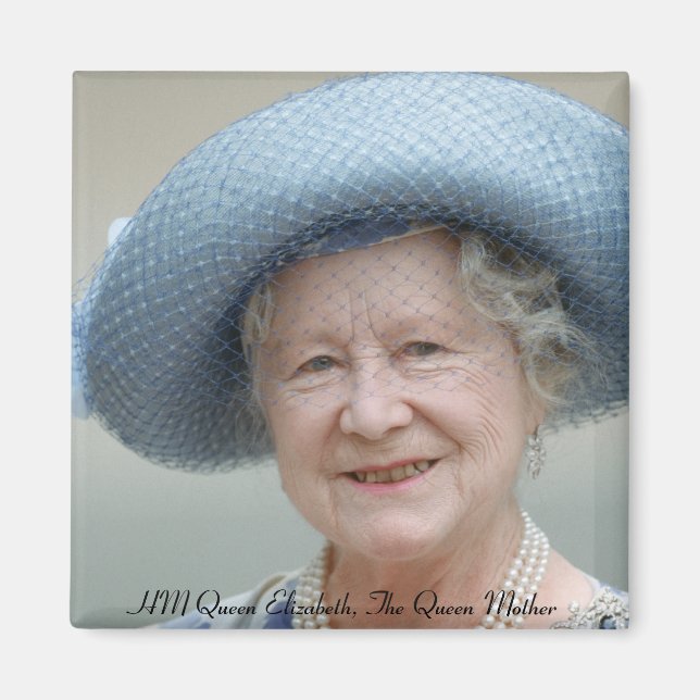 Íman Rainha Elizabeth, Rainha Mãe 1988 (Frente)