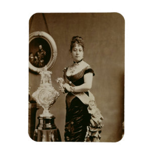 Íman Rainha Emma (1836-85) (fotografia do sepia)