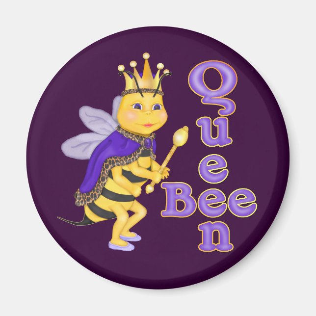 Íman Rainha Engraçada Bee (Frente)